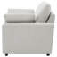 Fauteuil inclinable électrique avec 2 coussins rembourrés de mousse Biny