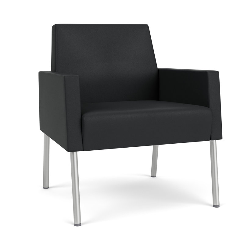 Fauteuil de réception Mystic, Argent argent, Modena graphite