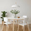 Luminaire suspendu Nordic Dome, plafonnier câblé en métal gris pour salon, cuisine-1462916601