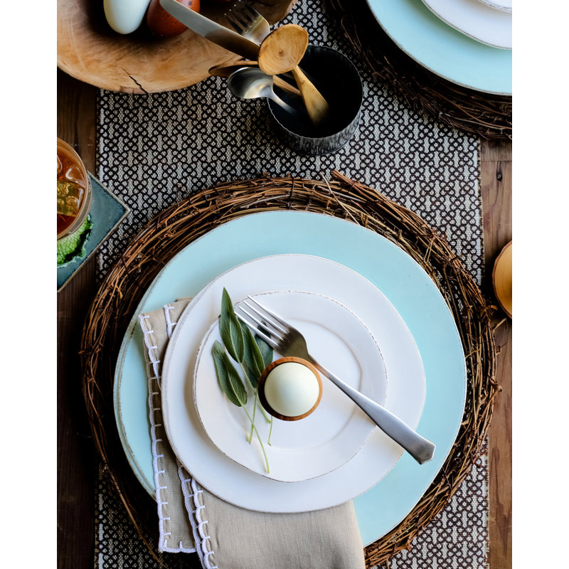 Melamine Lastra Handmade Melamine Salad/Dessert Plate