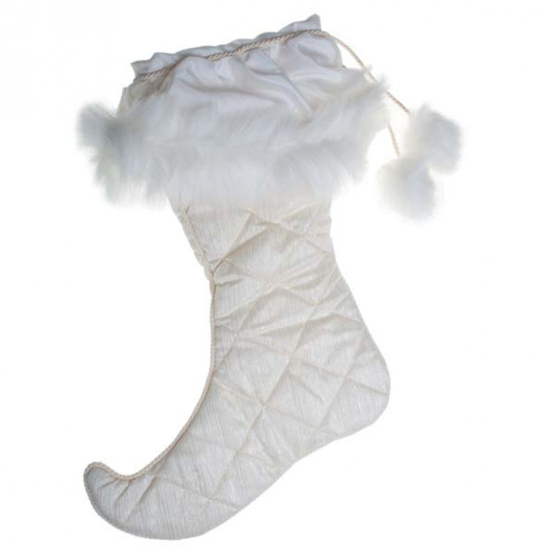 Fur Trimmed Stocking