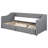 Twin XL to King Size Upholstered Daybed with Two Drawers, Perfect for Versatile and Stylish Home Decor.-117950778