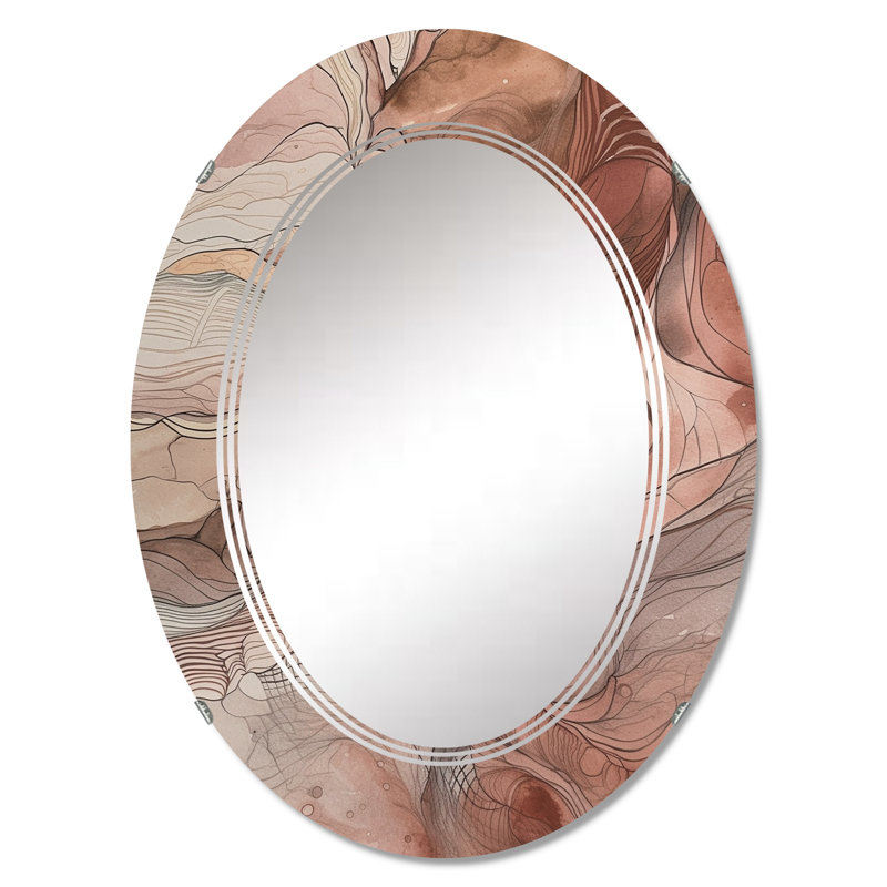 Parlex Oval Mirror, 30" x 20"