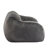 Indoor Bean Bag Chair In Gray Faux Fur, Shredded Foam Filler For Comfortable Seating Urban Living Areas Fur Relaxation, Memory Molds To Your Body Small Apartments-204756602