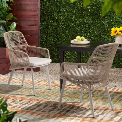 Dining Armchairs With Cushions by Bayou Breeze