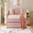 Teddy Fleece Upholstered Daybed With Light And Trundle-2087817686-2087817684