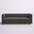 Silver Orchid Perez Vertical Channel Tufted Velvet Sofa-2114077832