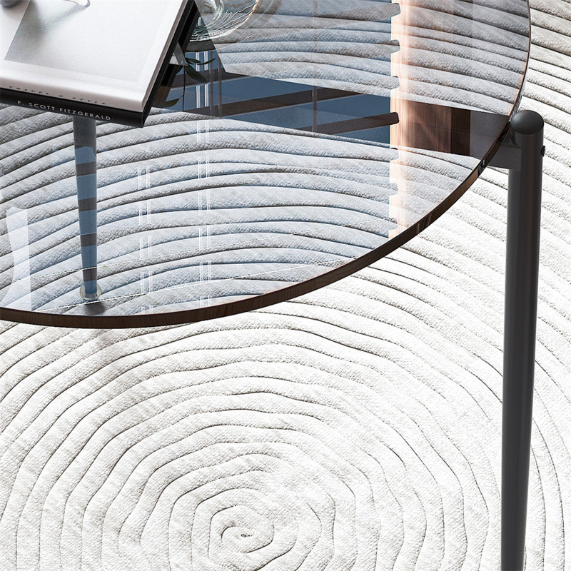 Table de bout Azjah, Gris