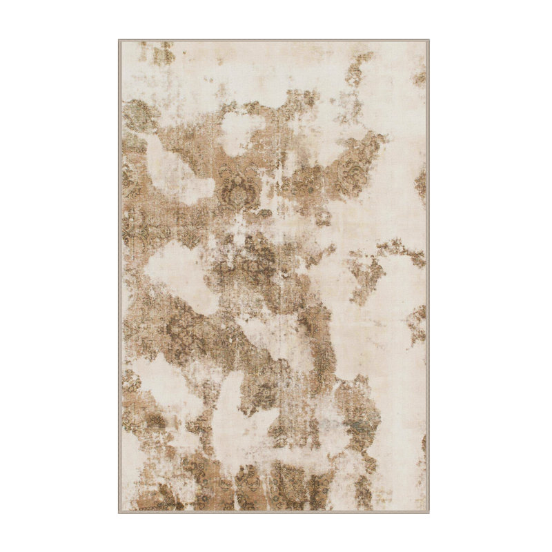 Abstract Indoor Rug, Rectangle 2' x 3'