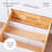 4" H x 0.8" W x 12.5" D Adjustable Multi-Purpose Drawer Organizer