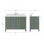 Ensemble de meuble-lavabo simple 48 po Grevera-1029961048-1035393226