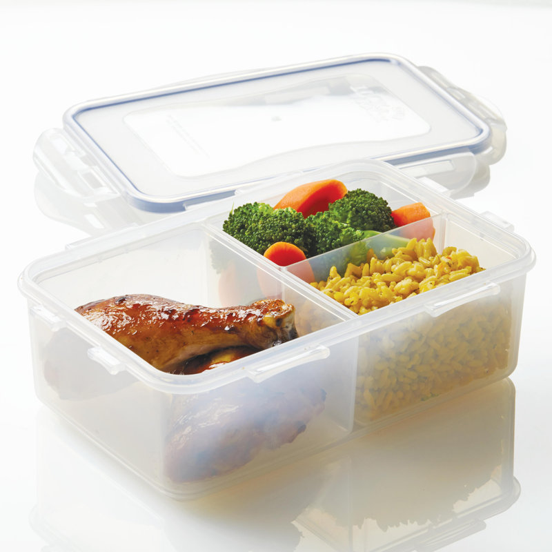 Easy Essentials™ Food Storage - Set of 2 Containers and 2 Lids