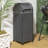 Darla All-Weather Wicker/Metal Swing Top Hideaway Outdoor Trash Can-103764162-103764164