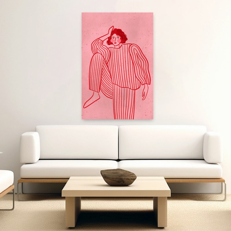 Art contemporain, art contemporain abstrait, H 60 po x l 40 po