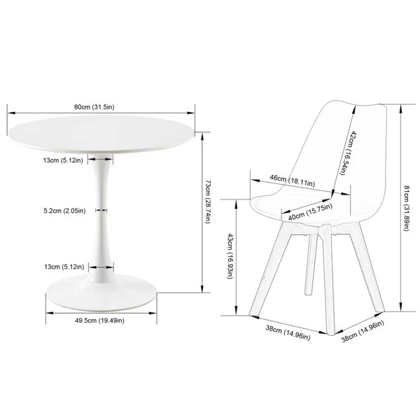 Dimensions du produit