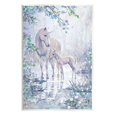 " Unicorn Magical Forest Meadow " by Pip Wilson