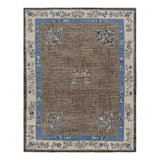 Burano Hand Knotted Wool Geometric Area Rug