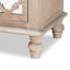 Table de chevet 2 tiroirs Vandergriff