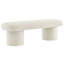 Banc en velours Orla Performance taupe-106273823