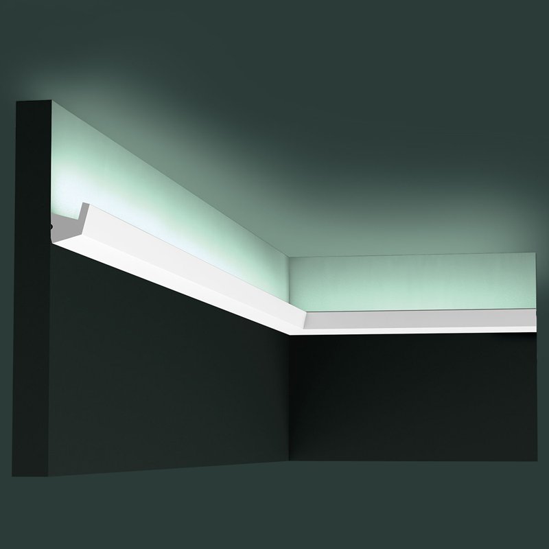 1'' H x 78.75'' W x 1'' D Plastic Crown
