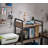 Nicci 47.9"H 5-Shelf Open Etagere Bookcase with Metal Frame