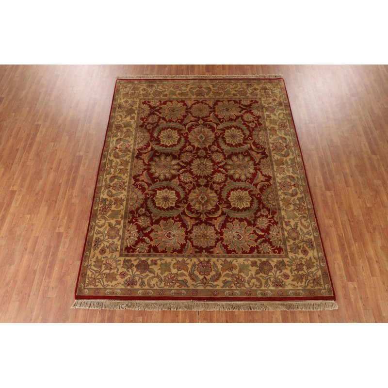Cotton Floral Indoor Rug