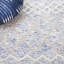 Tapis bleu / crème en laine touffeté à la main Emst-1047829683