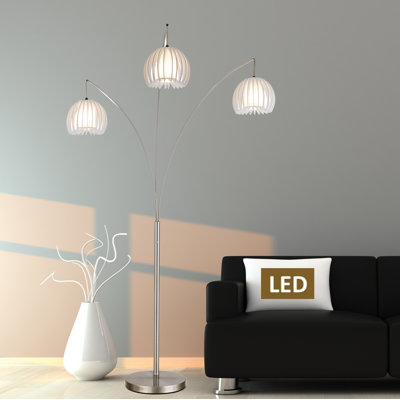 Zucca 83'' Silver Tree Floor Lamp
