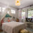 3-Light Alabaster Drum Semi Flush Mount