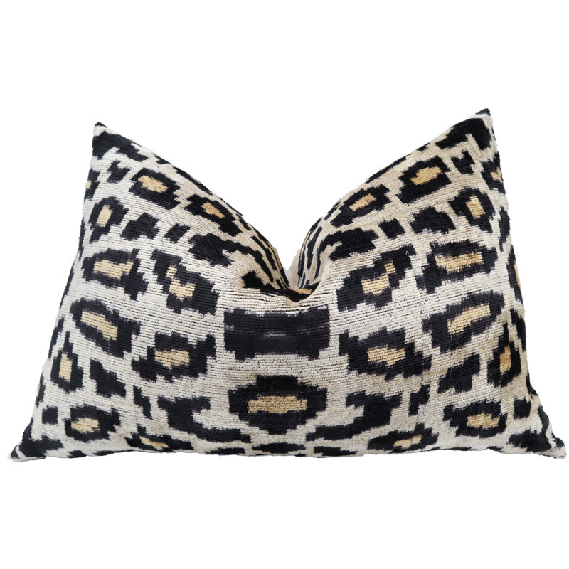 Housse de coussin décorative faite à la main de luxe et insert en plumes de canard de qualité supérieure