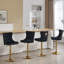 Tabouret de comptoir pivotant à hauteur réglable avec structure en métal-108939430-108939428