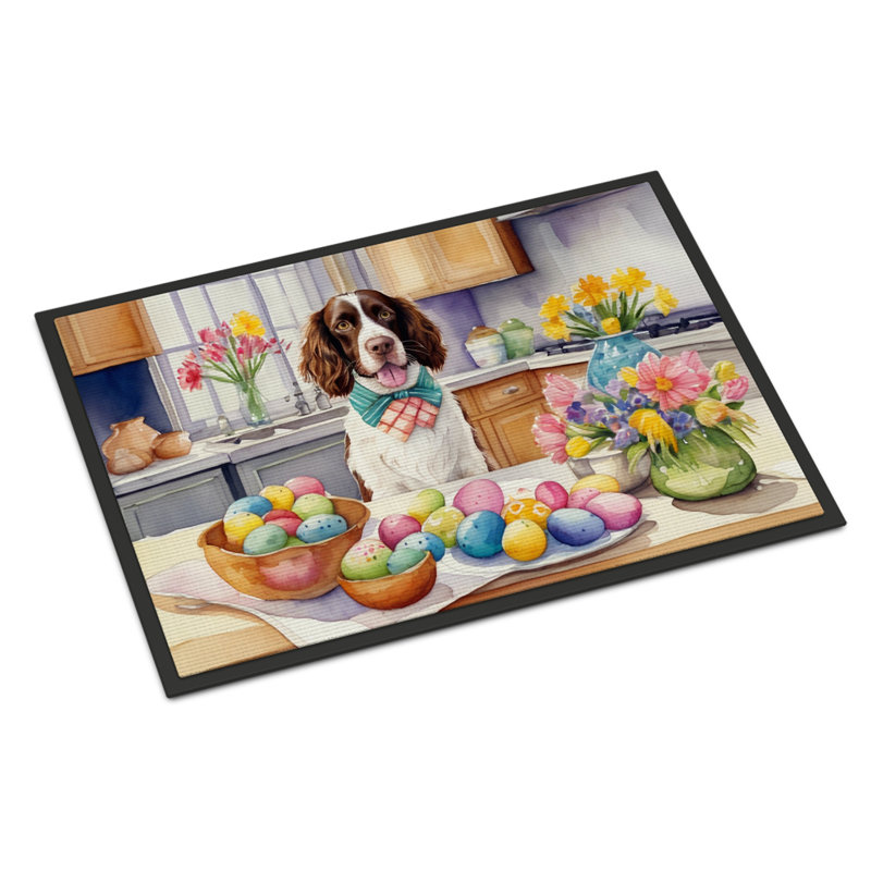 Paillasson Decorating English Springer Spaniel, L 18 po x L 27 po