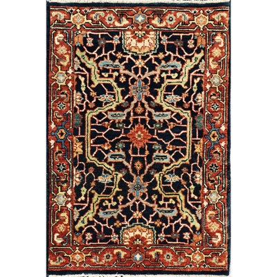 Hand Knotted Wool Oriental Area Rug