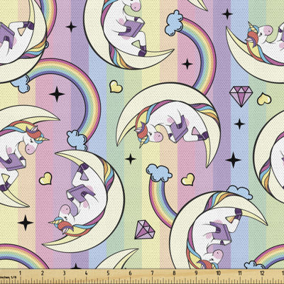 Charmia Bookworm Unicorn Multi-Purpose Fabric