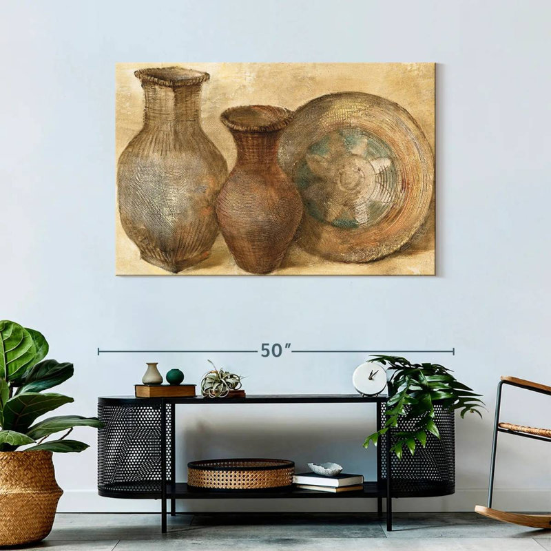Lelar Woven Vessels II, 30" H x 45" W