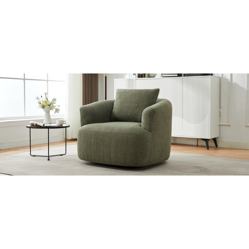 Chaise pivotante Eden Sand, Beige