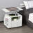 60cm W Steel Bedside Table