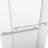 DreamLine Duet 30 inch D x 60 inch W x 74 3/4 inch H Semi-Frameless Bypass Shower Door in Brushed Nickel with Left Drain Biscuit Shower Base Kit-29345561-29345564-132221544