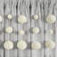 Panneau de rideau simple semi-diaphane avec passe-tringle Tassel Window-97653636-88660024