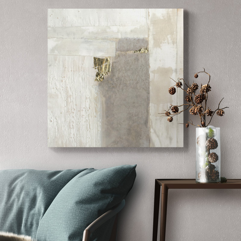 «Neutral Gold II», reproduction sur toile tendue, H 10 po x l 10 po x P 1,5 po