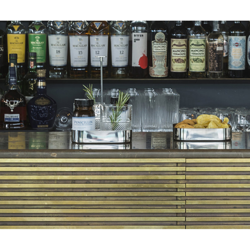 Panier carré en acier inoxydable, H 11,0236 po x l 8,6614 po x P 8,6614 po