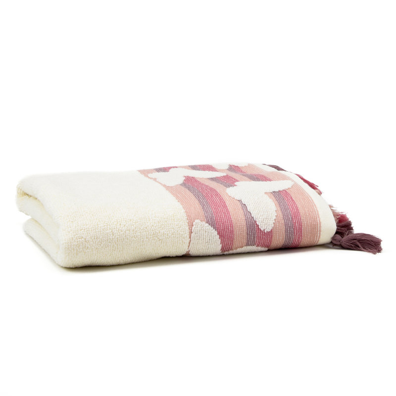 Débarbouillette papillon en coton turc, Pêche