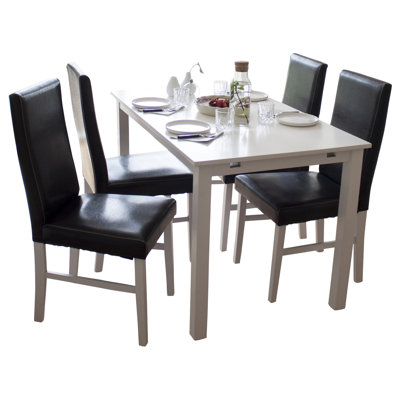 Romine Butterfly Leaf Dining Set