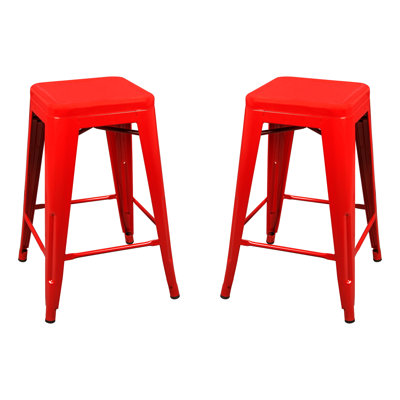 Winbush Counter Stool with Metal Frame