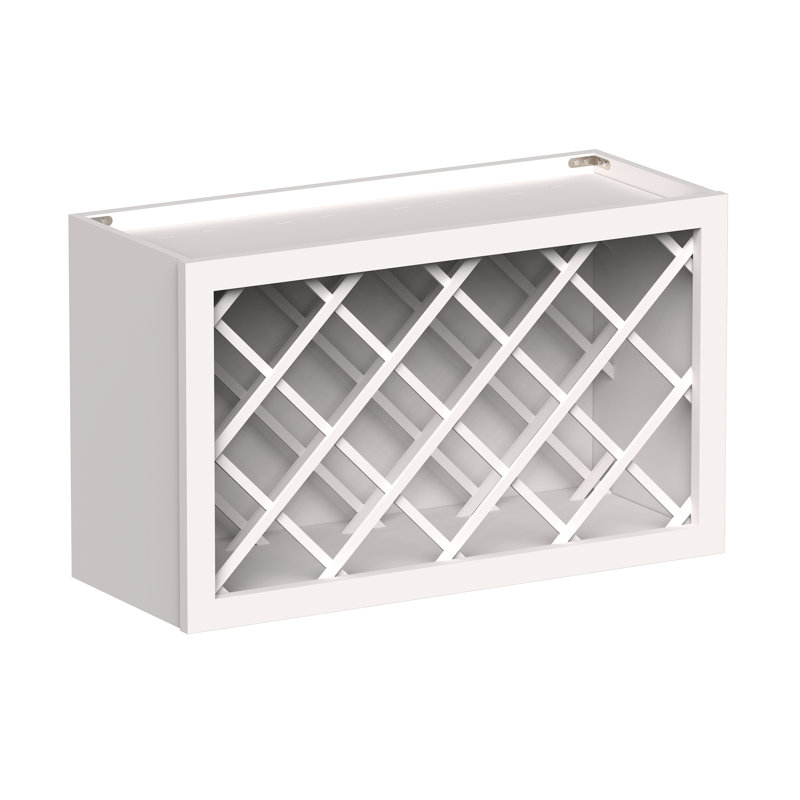 Armoire à vin murale de cuisine prête à assembler l 30 po x P 12 po x H 18 po CASAINC