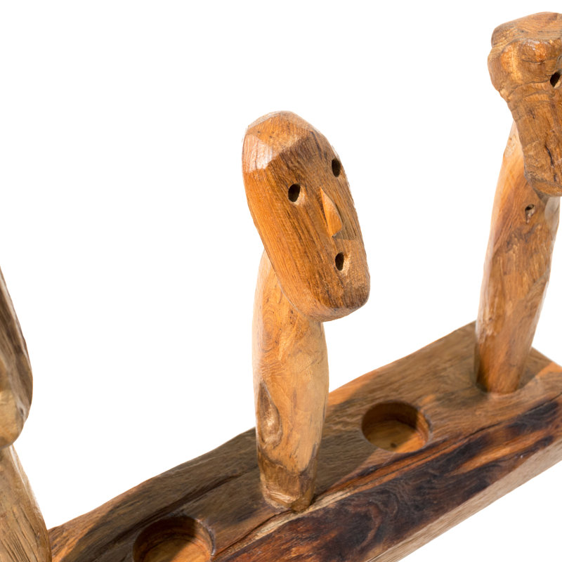 Wood Tabletop / Centrepiece Candelabra