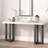 Console Table With Solid Pine Legs-1770117908