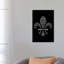 St. Louis Quartiers - reproduction d'art textuel sur toile tendue-55902608