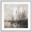 «Storm Cloud Winter Tree Lake Reflection», reproduction sur toile-1645229044-1645229045