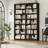 Beetner 84"H X 46"W Double Wide Standard Bookcase, 7-Tier Open Bookcase, 14-Cube Storage Shelf-1292376842-1338053993
